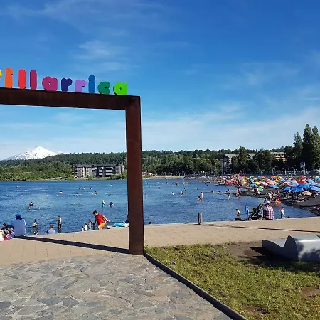 Depto Primera Linea De Playa Para 5 Personas Villarrica Exterior photo