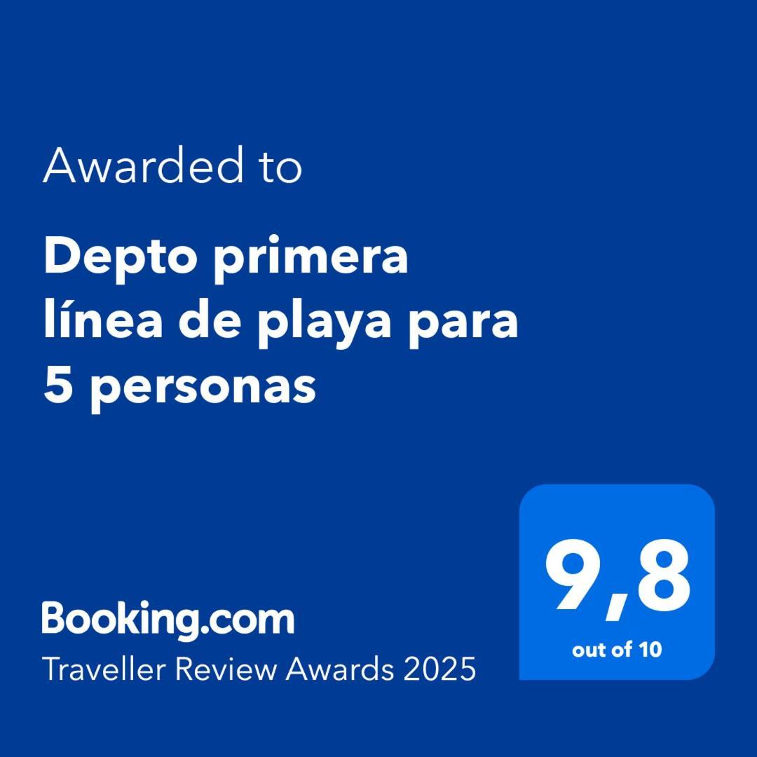 Depto Primera Linea De Playa 5 Personas Apartment