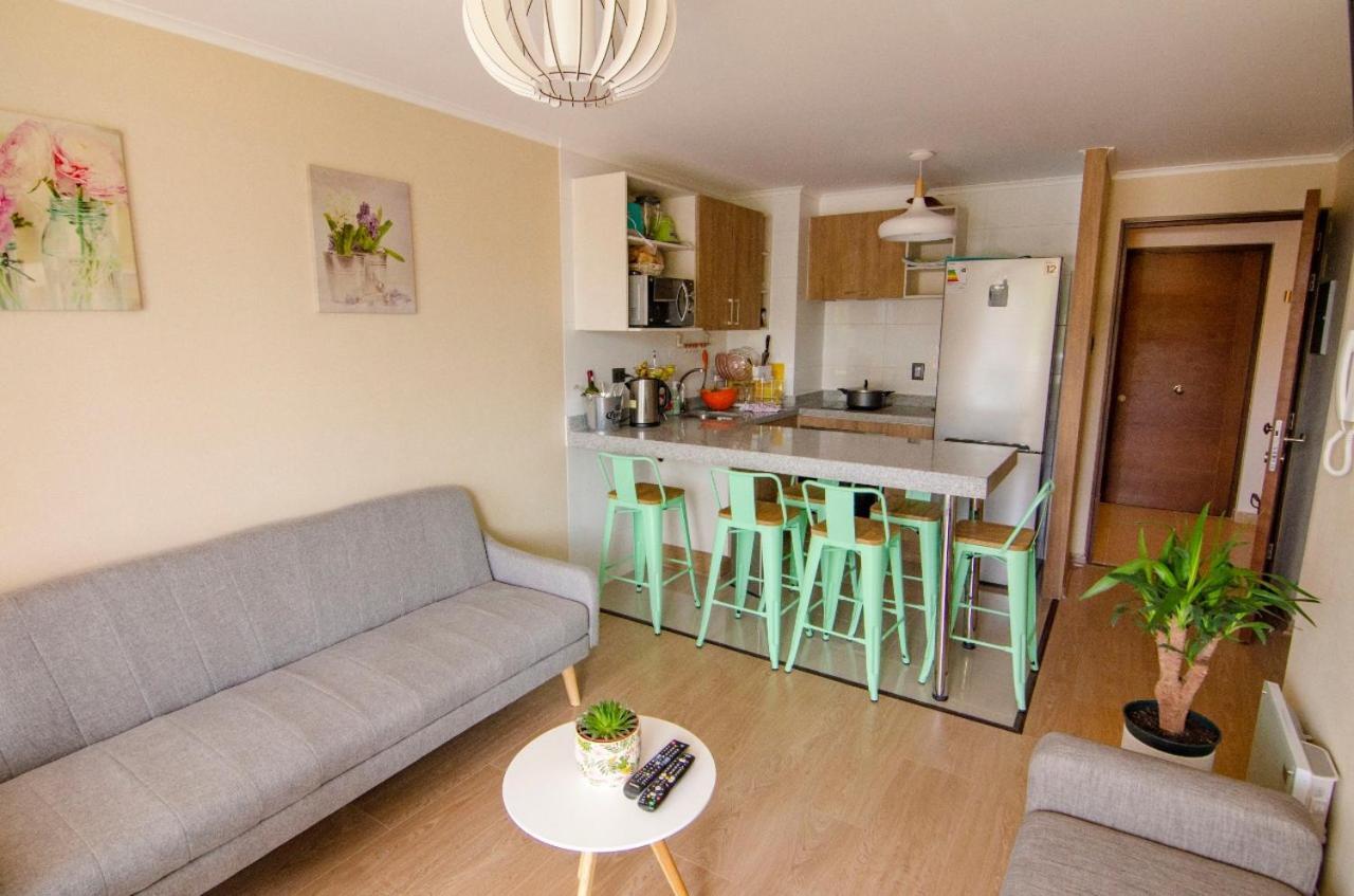 Depto Primera Linea De Playa 5 Personas Apartment Villarrica