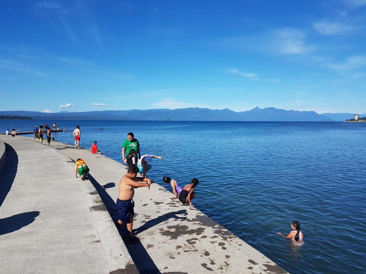 Depto Primera Linea De Playa 5 Personas * Villarrica